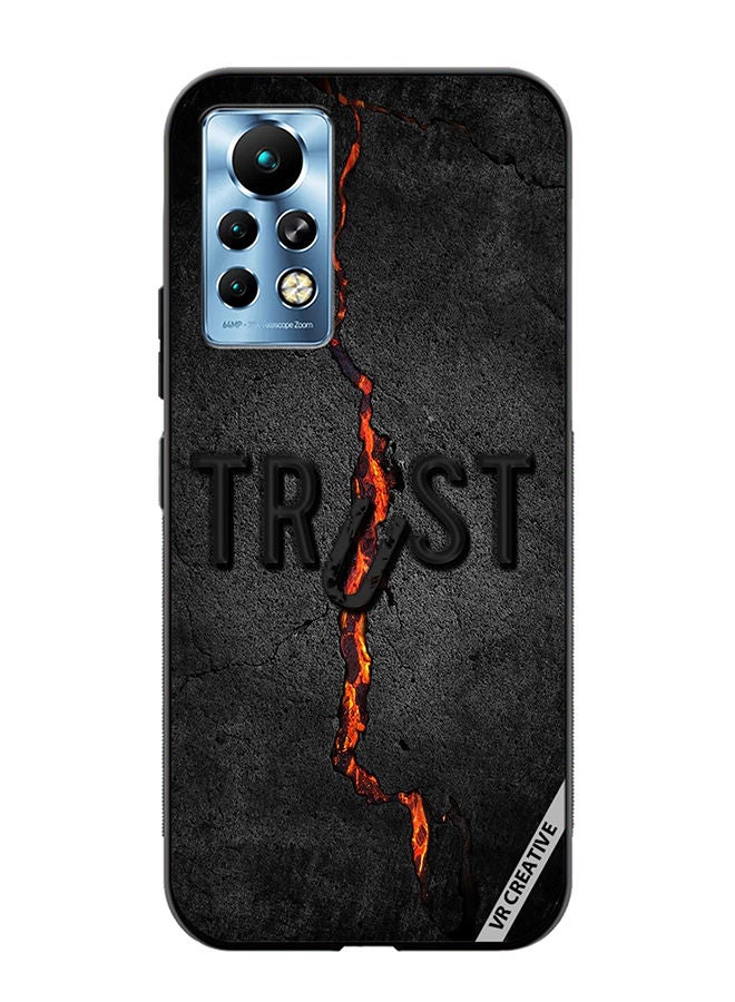 VR CREATIVE Protective Case Cover For Infinix Note 11 Pro Trust Design Multicolour - Image 1