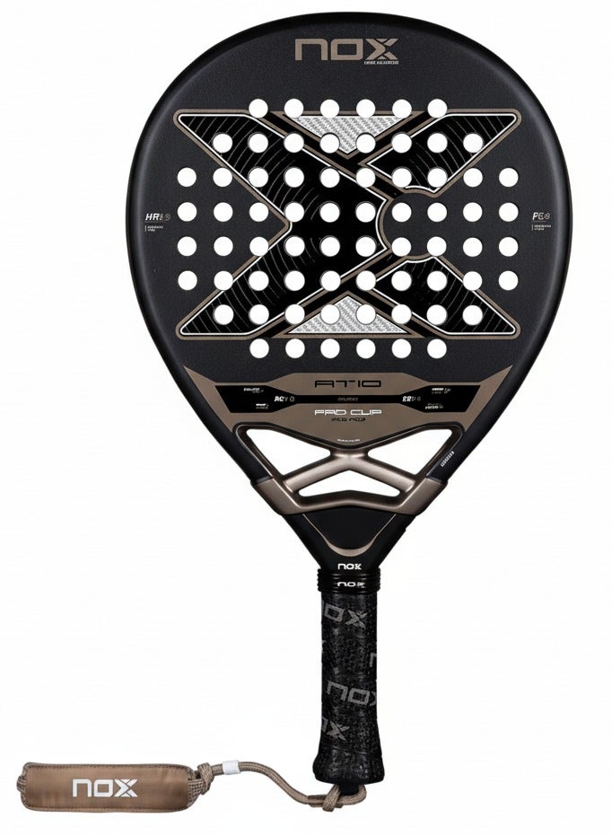 نوكس مضرب بادل نوكس AT10 برو كب هارد من تصميم أغستين تابيا - Image 1