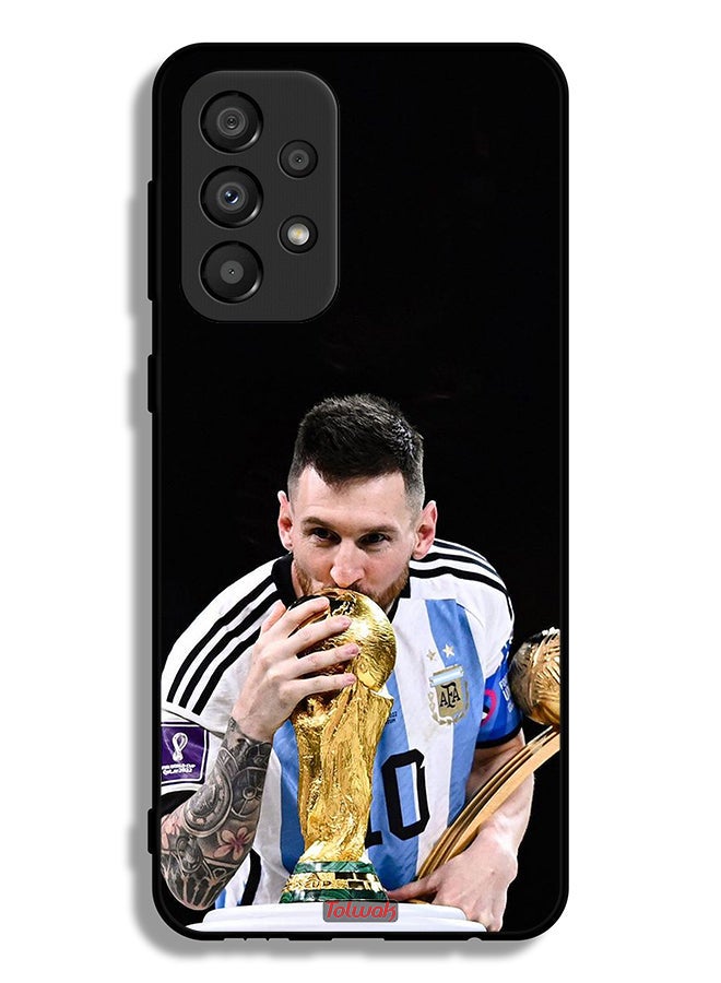 Tolwak Samsung Galaxy A33 5G Protective Case Cover Messi - Image 1