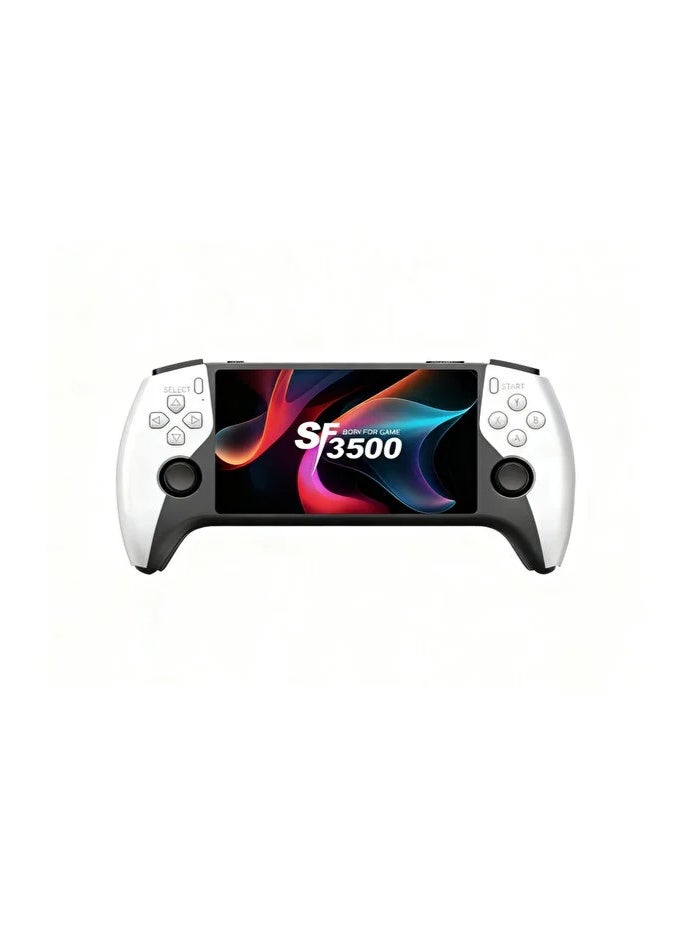 SF3500 Retro Handheld Game Console-Handheld Game Console with HD 5.5-inch IPS Screen Classic Video Games Supports TV Connection,14+ Emulators & 5-Hour Battery Life
