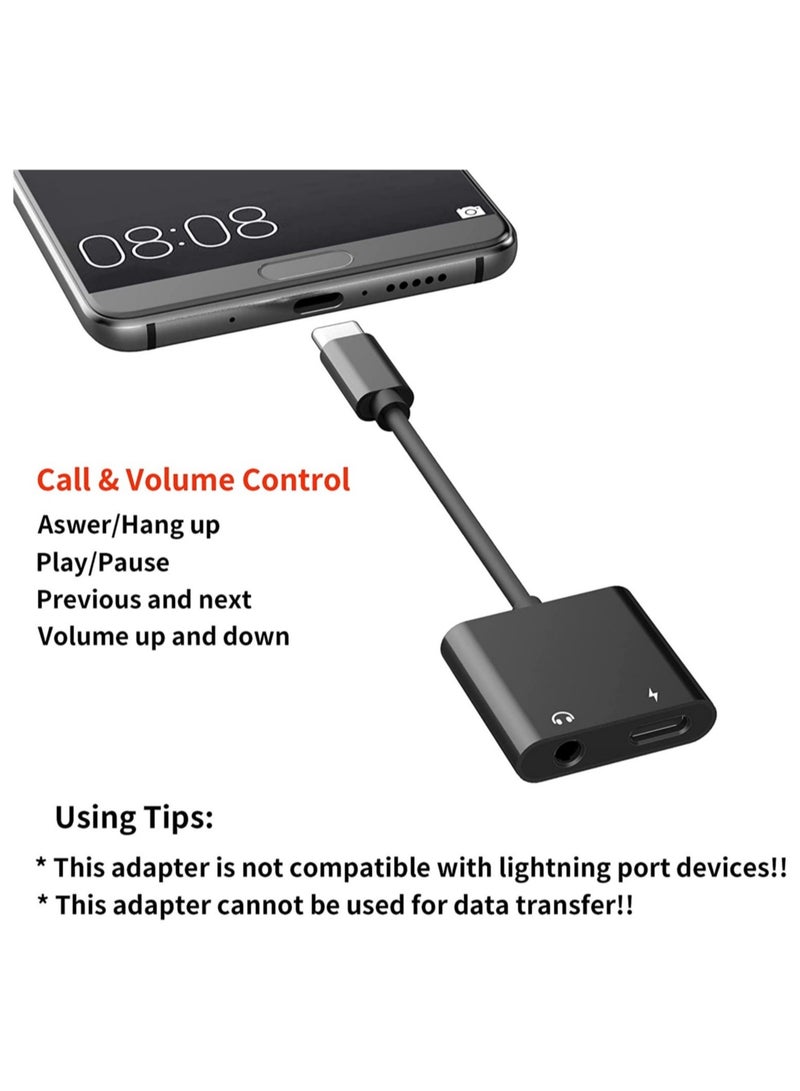 ELTRAZONE USB C to 3.5mm Headphone Adapter,60W Fast Charge,ivoros Type C Audio Jack Earphone Aux Converter,Work for iPad Pro/Air 4,Samsung Galaxy S21/S20/FE 5G/+/Ultra/ Note 20/10/Plus - Image 5