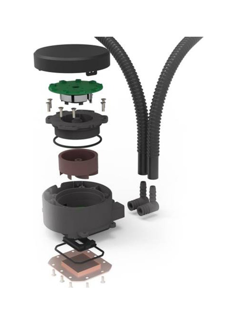 REDRAGON - Redragon CCW-3000 - Effect X, ARGB Dual 120mm, Optimized Cold Plated and Low-Noise Pump Liquid CPU Cooler | CCW-3000 - Image 1