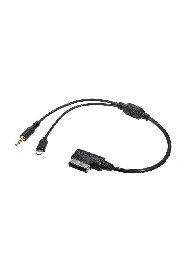 Generic - Car AUX Charging Cable Replacement for Mercedes Benz A B C E G GLS GLE CLS GLA SL Class, MB AMI Media Interface for IP X 8 7 6 6s Plus - Image 1
