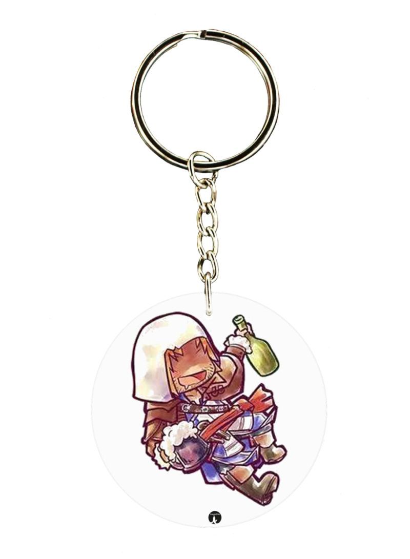 RKN Assassins Creed Printed Keychain