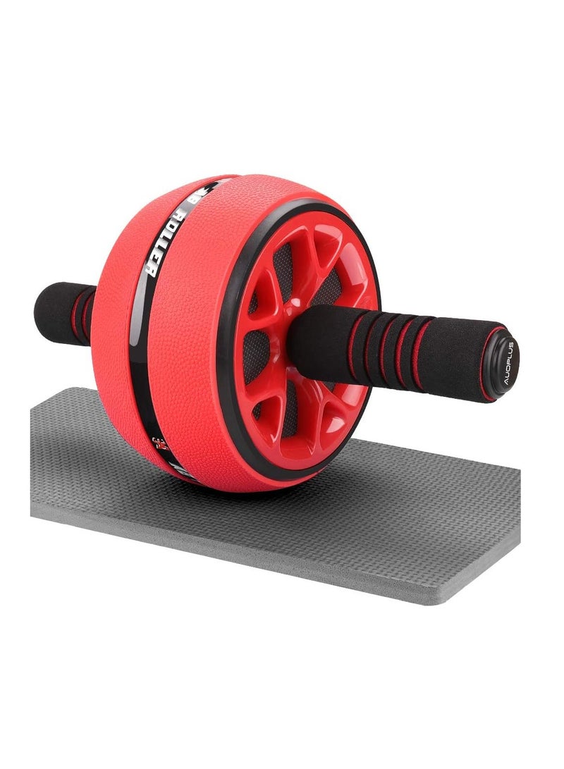 سبال بكرة بطن مع حصيرة الركبة، عجلة بطن، عجلة بطن، معدات تدريب بطن، تدريب العضلات، بكرة تمارين، شد البطن، معدات حمية، بكرة بطن - Image 1