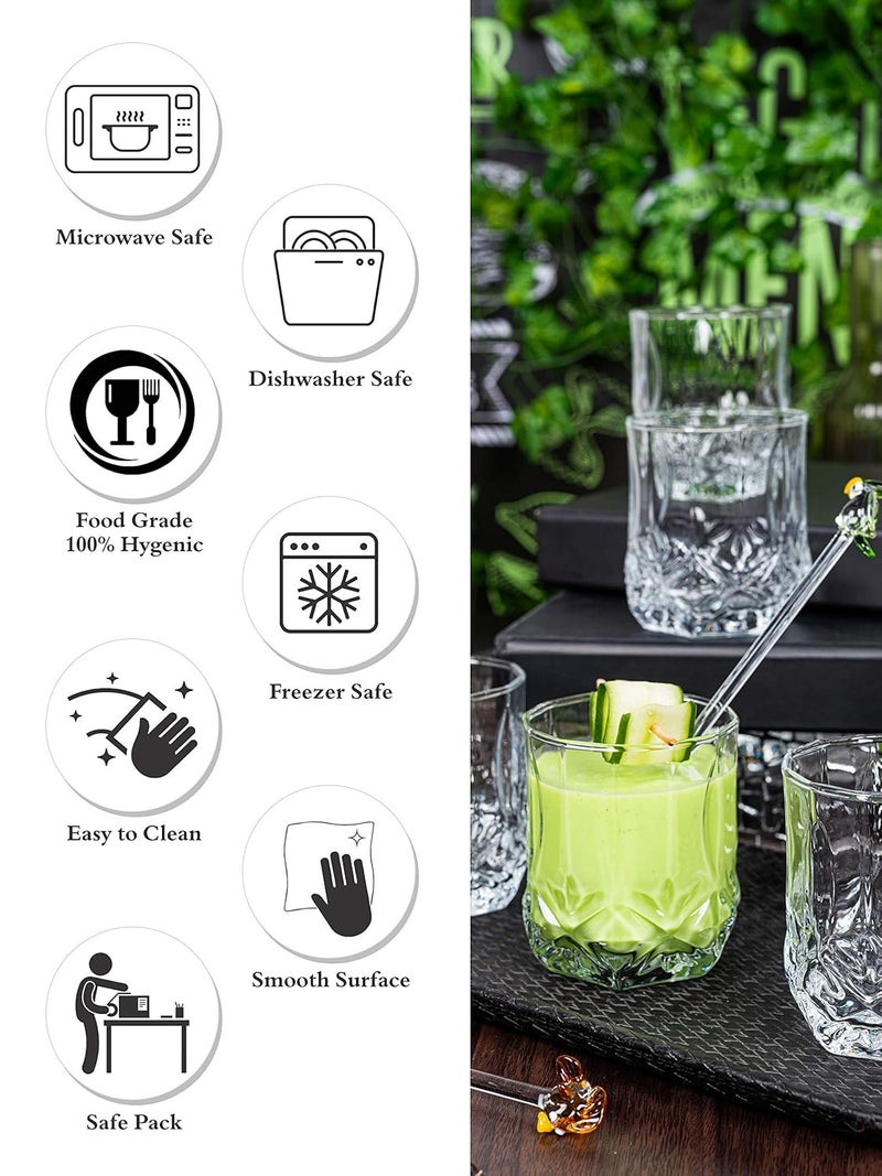 GOODHOMES Glass Juice Tumbler Set of 6pcs - Image 5