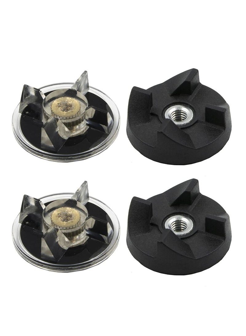 SYOSI 2 Pair Blender Replacement Part Base Gear and Blade Gear, for Magic Bullet Blender MB1001 250W - Image 1