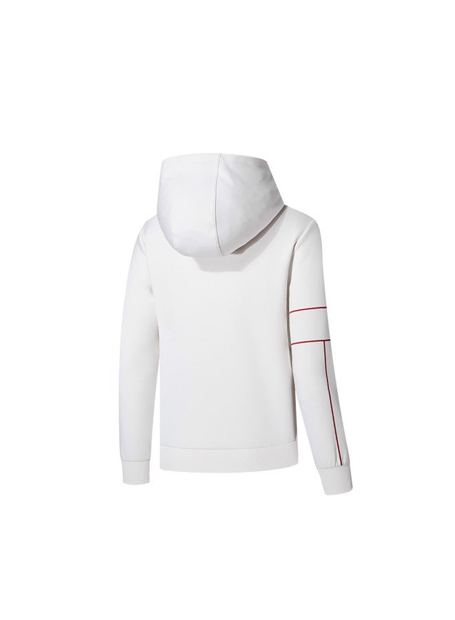 ERKE Pullover Hoodie Season Simple Sporty Hooded Sweatshirt - Image 3