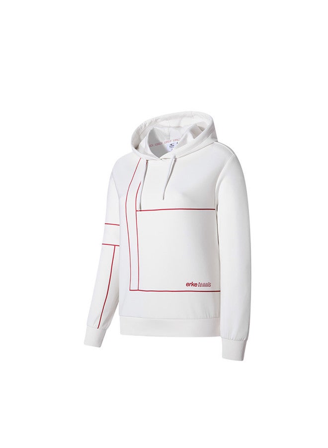 ERKE Pullover Hoodie Season Simple Sporty Hooded Sweatshirt - Image 2