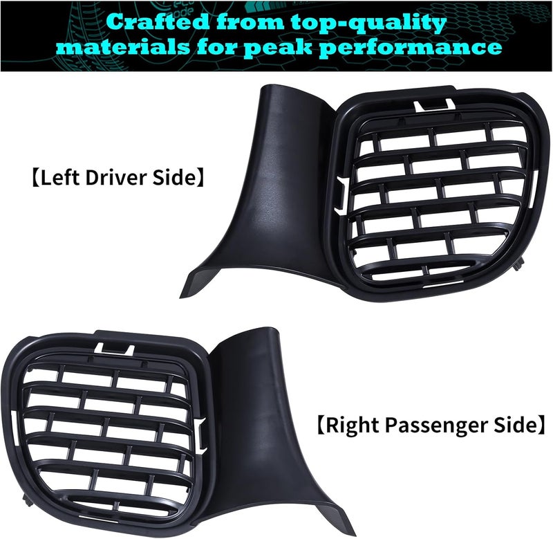 WildWell Front Bumper Lower Grill for Dodge Challenger 2015-2022 - Image 3