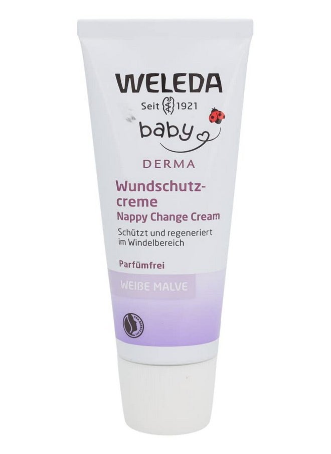 Weleda Weleda Baby White Mallow Diaper Care Cream, 1.7 Fluid Ounce, Fragrance Free Plant Rich Protection with White Mallow, Pansy, Sesame and Coconut Oils  - Image 2