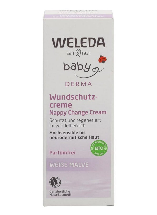 Weleda Weleda Baby White Mallow Diaper Care Cream, 1.7 Fluid Ounce, Fragrance Free Plant Rich Protection with White Mallow, Pansy, Sesame and Coconut Oils  - Image 3