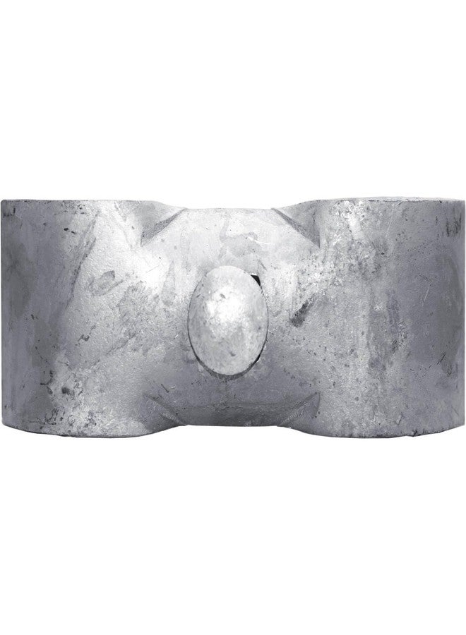 Jake Sales Chain Link Fence PANEL CLAMPS ~ KENNEL CLAMPS: (8 Set) for 1-3/8inches chain link fence pipe panel frames. For Dog kennels/dog runs, or temporary chain link fence. Saddle clamps. - Image 3