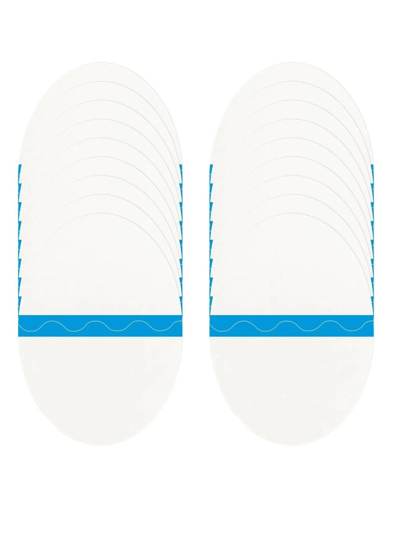 Sefudun - 18Pcs Anti Rub Patches Clear Invisible Body Friction Tape Patches Thigh Inner Anti Chafing Pads Chafe Protection Skin Tape Sticker Paste Transparent Self Adhesive Chub Rub Patch - Image 1