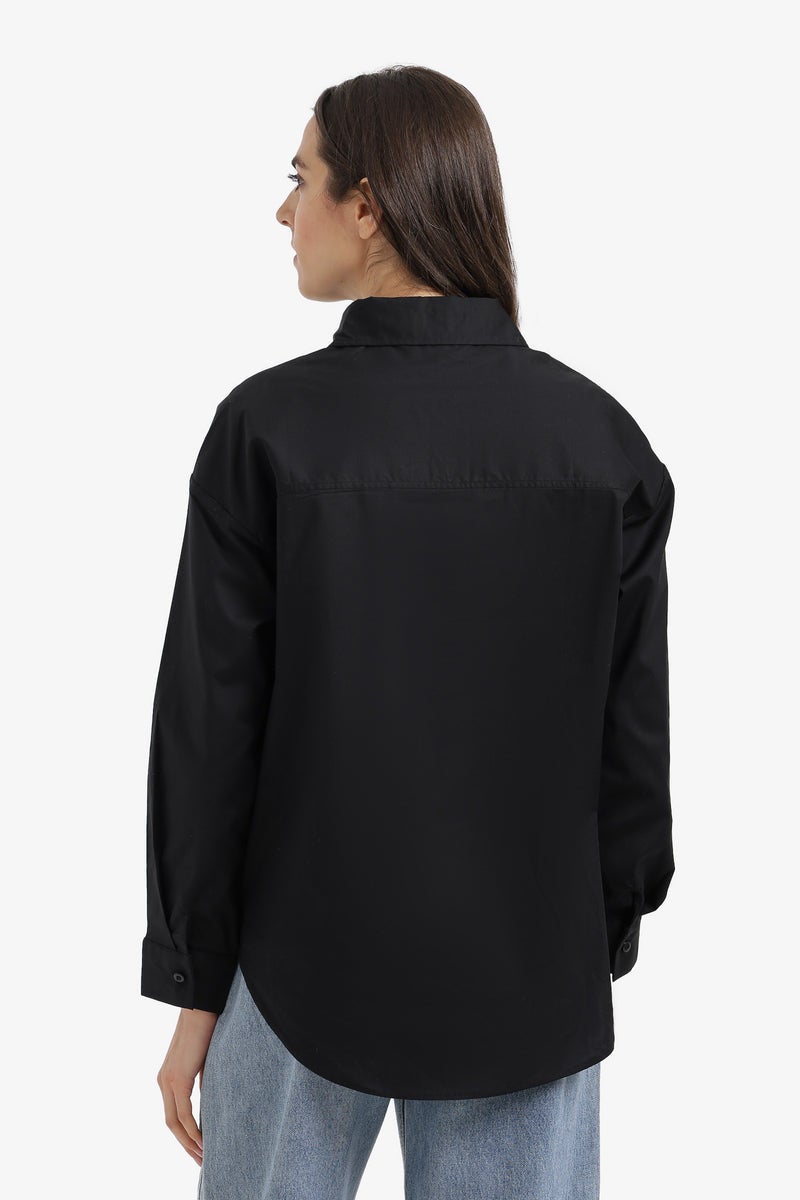 Carina Relaxed High-Low Shirt - Image 4