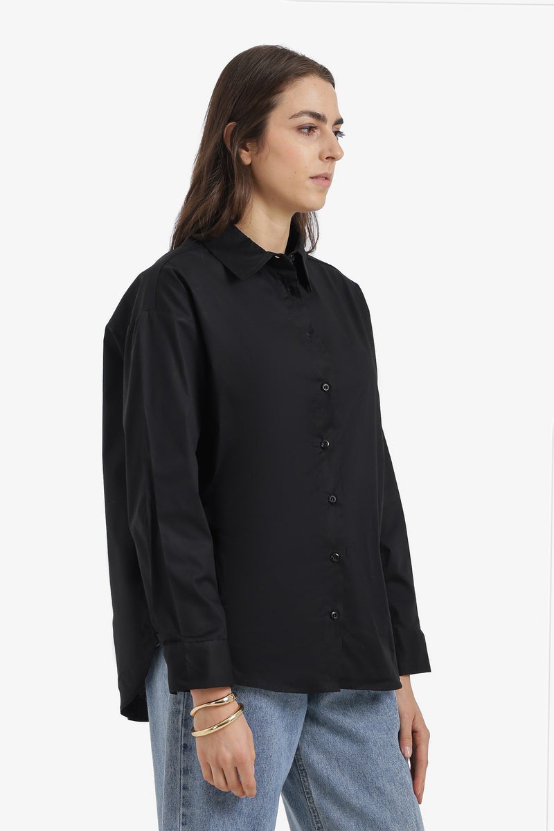 Carina Relaxed High-Low Shirt - Image 3