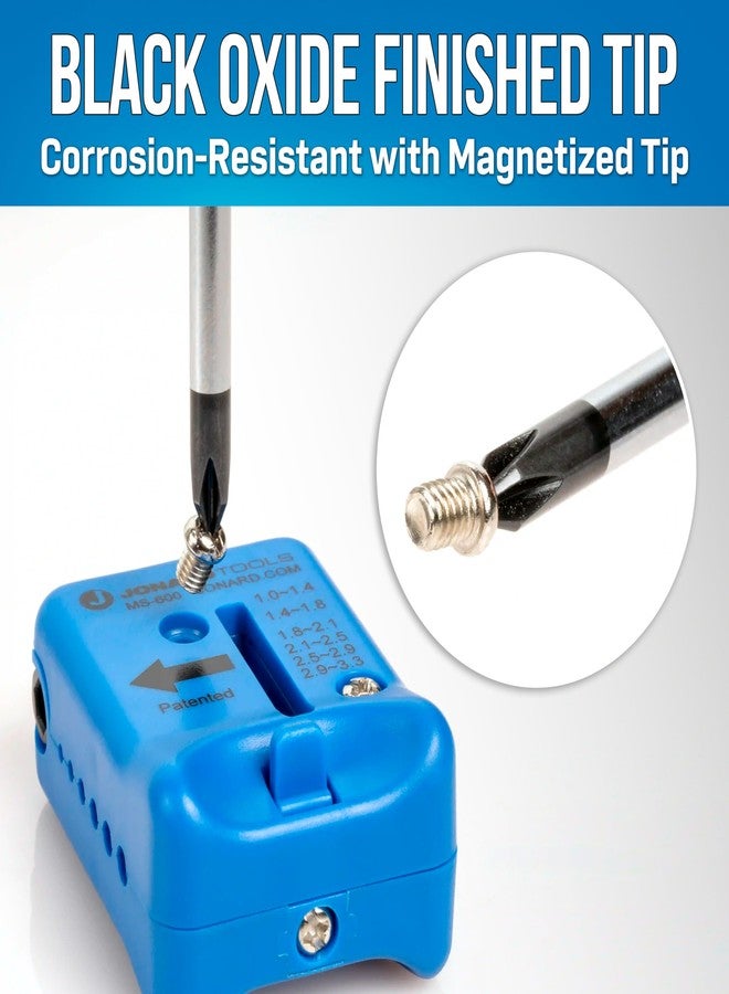 جونارد تولز مفك براغي SDP-1 من Jonard Tools، رقم 1 × 3 بوصة، رأس فيليبس مع قبضة مريحة، طول 6 3/4 بوصة - Image 4