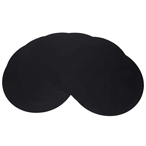 YOSOO 10PCS Round Non-stick Pan Mat, Reusable Multifunctional Heat-resistant Frying Pan Grill Mat Grill Liner for Kitchen Cooking - Image 1