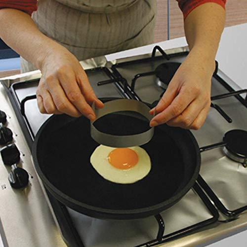 YOSOO 10PCS Round Non-stick Pan Mat, Reusable Multifunctional Heat-resistant Frying Pan Grill Mat Grill Liner for Kitchen Cooking - Image 4