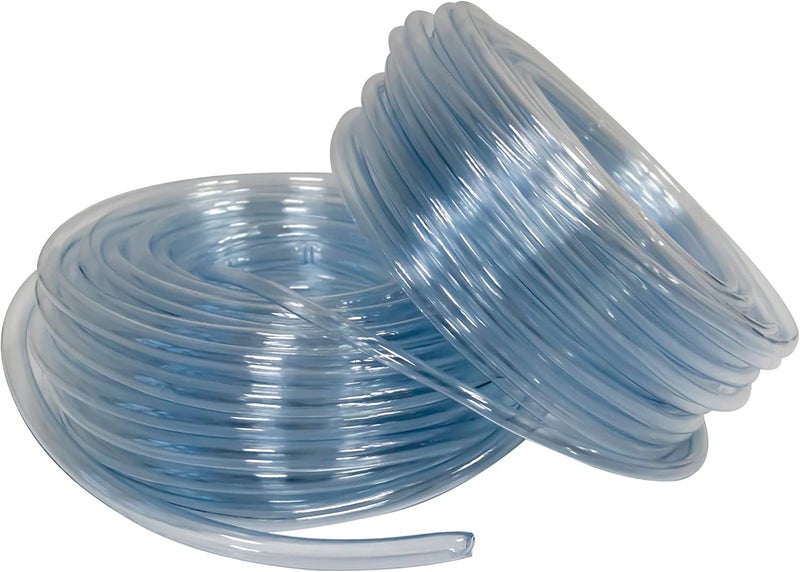 Wang-Data 50-FT Food Grade Vinyl Tubing, 3/8’’ ID x 1/2’’ OD - Image 1