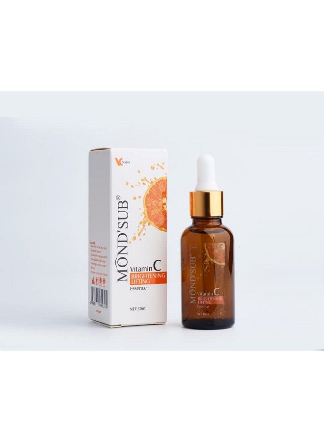 MOND'SUB سيروم فيتامين سي المشرق المرفع للوجه مع (3O حمض الأسكوربيك الإيثيلي) لتفتيح وتقليل التجاعيد ورفع مرونة البشرة وتلاشي فرط التصبغ وتوحيد لون البشرة 30 مل - Image 1