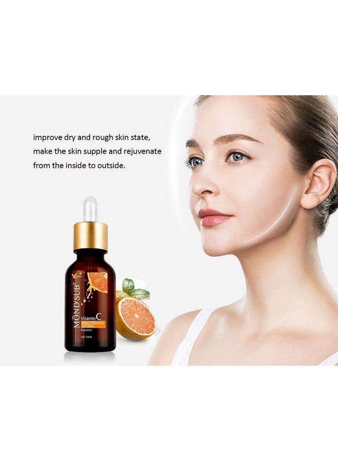 MOND'SUB سيروم فيتامين سي المشرق المرفع للوجه مع (3O حمض الأسكوربيك الإيثيلي) لتفتيح وتقليل التجاعيد ورفع مرونة البشرة وتلاشي فرط التصبغ وتوحيد لون البشرة 30 مل - Image 4