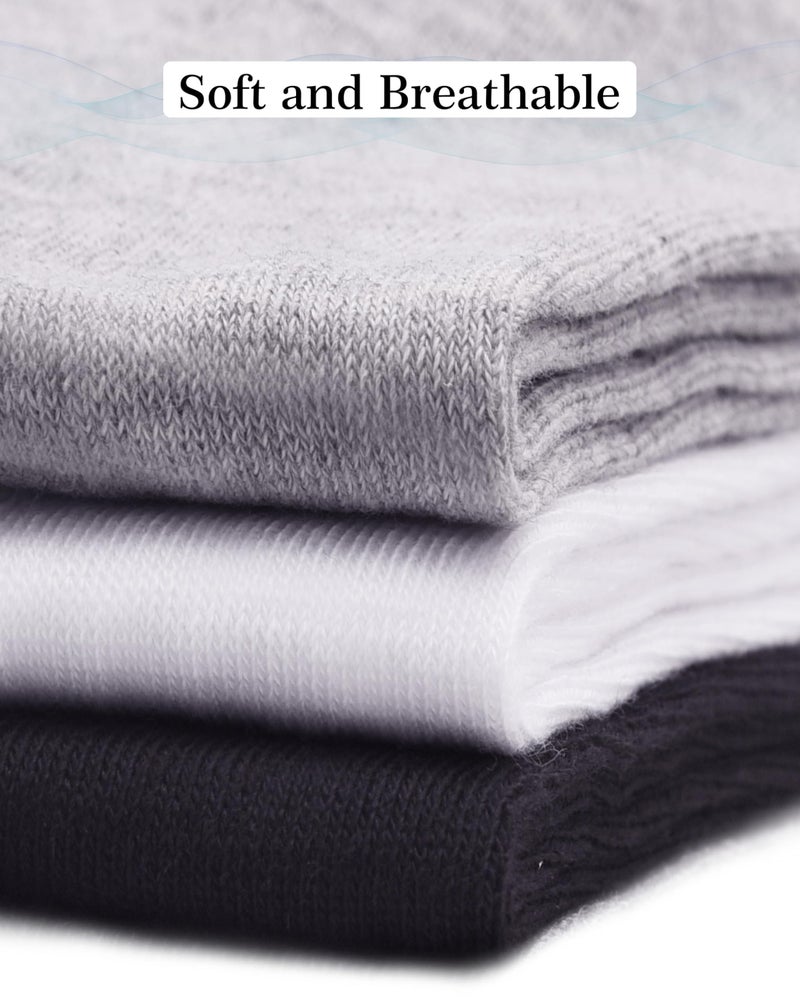 Duufin 25 Pairs Toddler Socks Low Cut Ankle Socks Kids Half Cushion Low Rise Sock for Toddler Boys Girls, 2-4T - Image 3