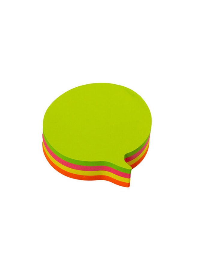 Info Sticky Notes Cube Bubble Shape 200 Sheets - Image 1