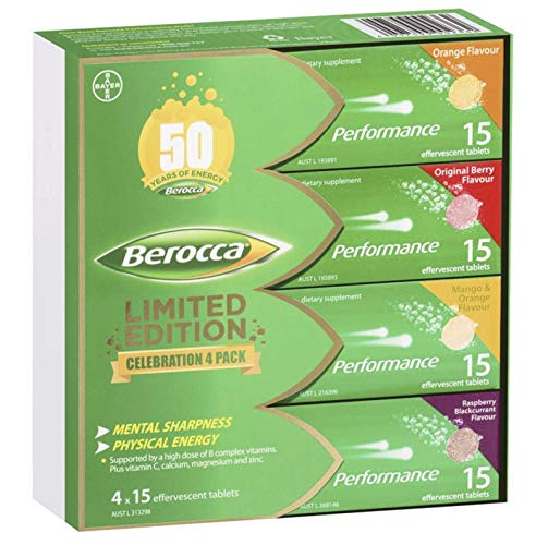 Berocca Performance Effervescent Tablets 60 Count Limited Edition Celebration Pack - Image 4