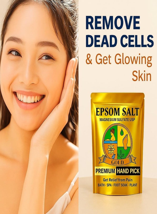 LibidSafe Epsom salt for bath foot plant (Premium Gold) - Image 5