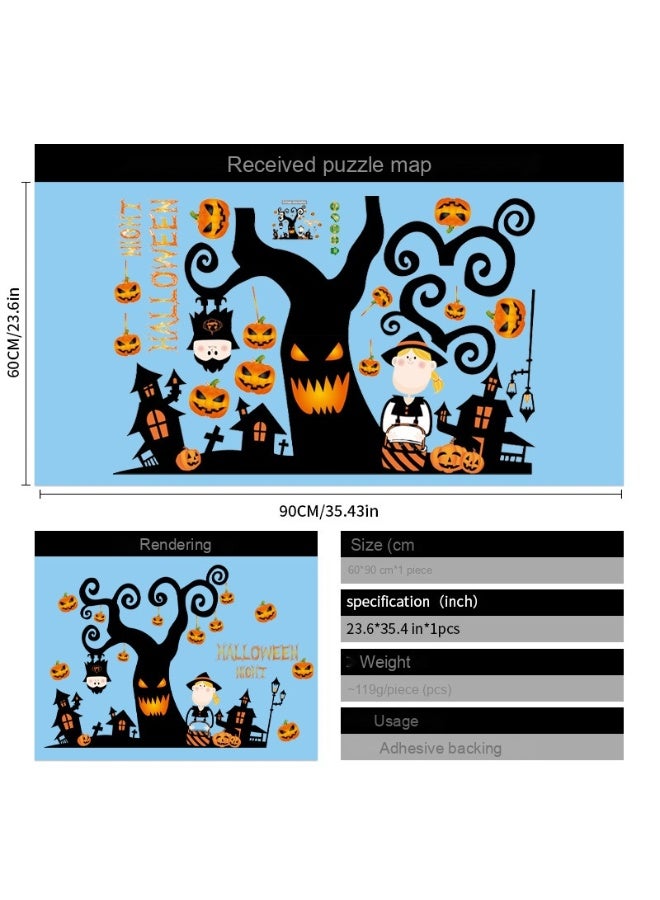 NIBEMINENT Creative Halloween Wall Stickers