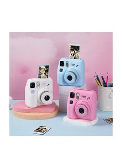 O Ozone Silicone Case for Fujifilm Instax Mini SE Instant Camera Case |Soft Protective Camera Cover with Adjustable Shoulder Strap - White  - Image 3
