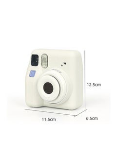 O Ozone Silicone Case for Fujifilm Instax Mini SE Instant Camera Case |Soft Protective Camera Cover with Adjustable Shoulder Strap - White  - Image 4