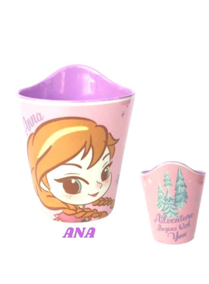 Disney Two Color Plastic 3D Water Cup For Kids/Toddler 320ml - Image 1
