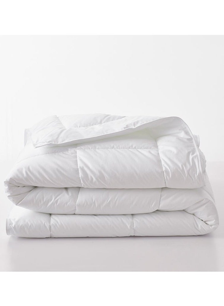 RISHAHOME Duvet King Size, Microfibre, 230x200 cm Microfiber White  - Image 3