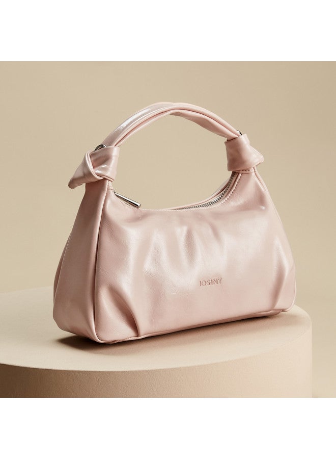 Josiny Niche Pleated Handbag Cloud Bag Women New Trendy Fashion Versatile Solid Color Handheld Crossbody Bag - Image 2