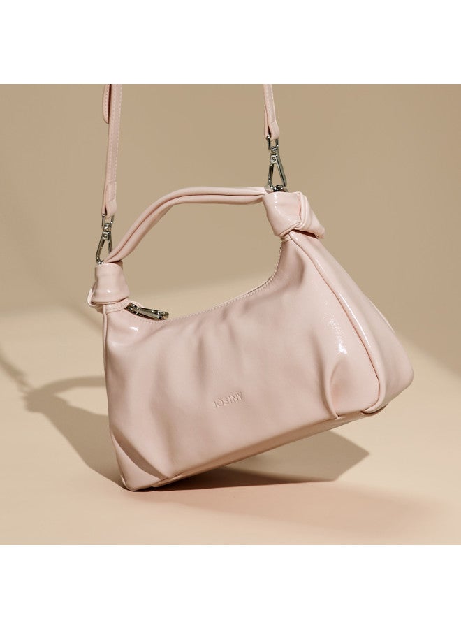 Josiny Niche Pleated Handbag Cloud Bag Women New Trendy Fashion Versatile Solid Color Handheld Crossbody Bag - Image 3
