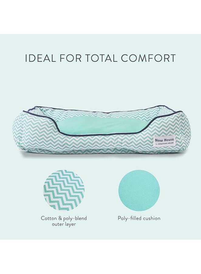 Moro Moro Square Linen Pet Bed – Breathable & Non-Slip for Dogs and Cats - Image 3