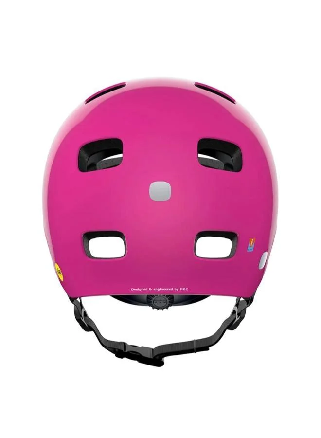 POC Fluorescent Pink POCito Crane MIPS Bike Helmet  | Best Price UAE