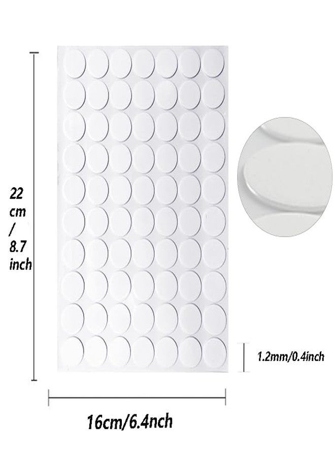 HuhuDo Clear Sticky Tack Adhesive Poster Tacky Putty Removable Round Putty Double-Sided Round No Traces Adhesive Sticke for Festival Decoration (350) - Image 3