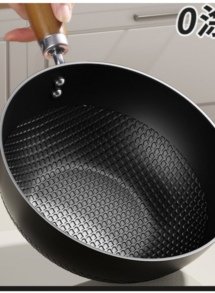 مقلاة صغيرة للاستخدام المنزلي والخارجي – مقلاة لطباخ الحث الحراري، غير لاصقة ومناسبة لشخص واحد، بدون طلاء. - Image 2