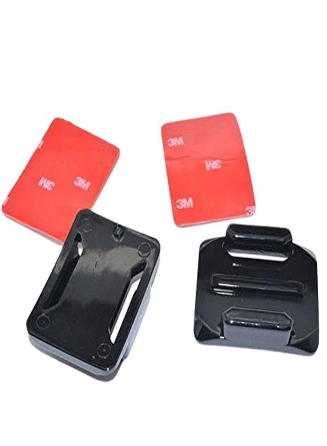 Action Pro 2 x 3M 2 Curve Adhesive Sticky Mount Compatible with GoPro Hero 13 12 11 10 9 8 7 6 5 4 3+ 3 SJCAM Yi 4K Eken Noise Play and Other Action Cameras - Image 4