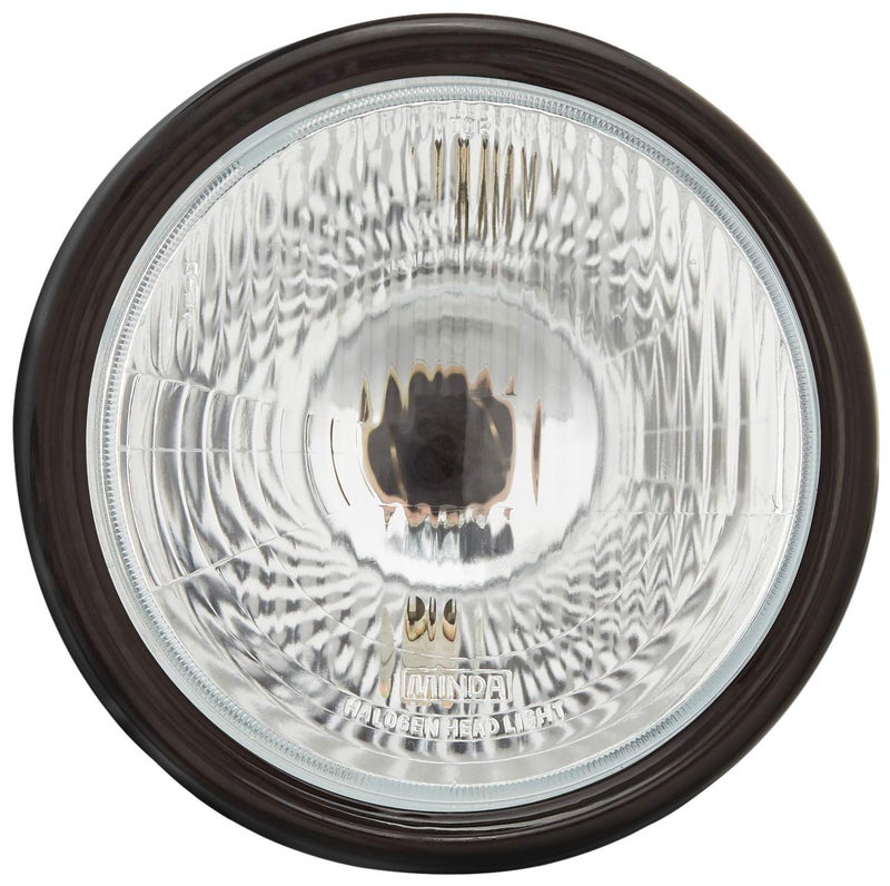 Uno Minda HL-5551M Head Light- P43 with Parking-Black for Ashok Leyland Universal - Image 4