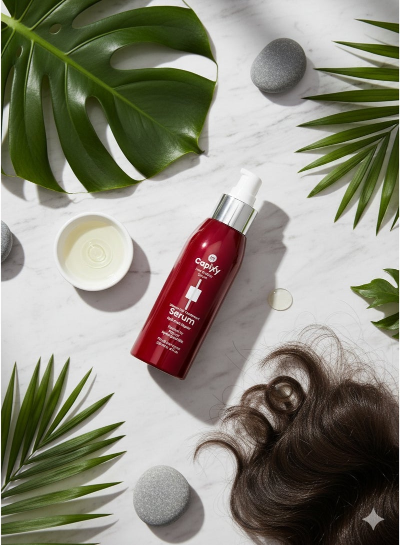 Capixy Hair Serum: Ultimate Frizz Control, Heat Protection & Split End Repair (120ml) - Image 4