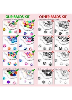 Generic Bead Bracelet Making Kit DIY Art and Craft Gifts for Girls Aged 6 to 12  - Image 4