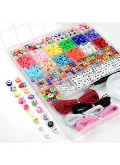 Generic Bead Bracelet Making Kit DIY Art and Craft Gifts for Girls Aged 6 to 12  - Image 2