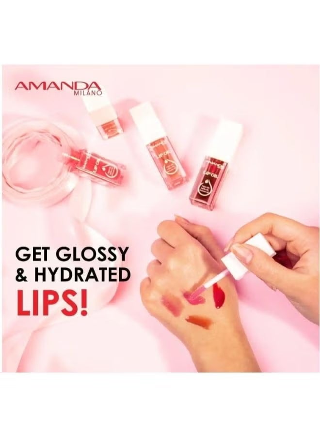Amanda Milano Lip Oil With Argan Jojoba Avocado Oil - 04 - Image 4