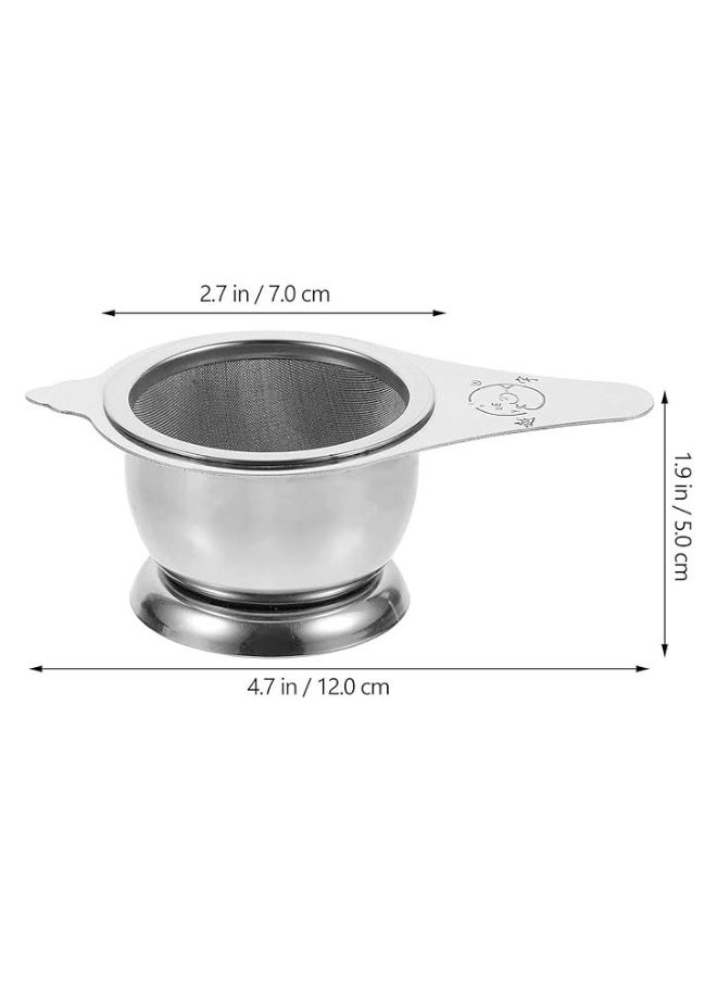 FALMER Tea filter - strainer  304, silver Dia.6.5 cm  - Image 3