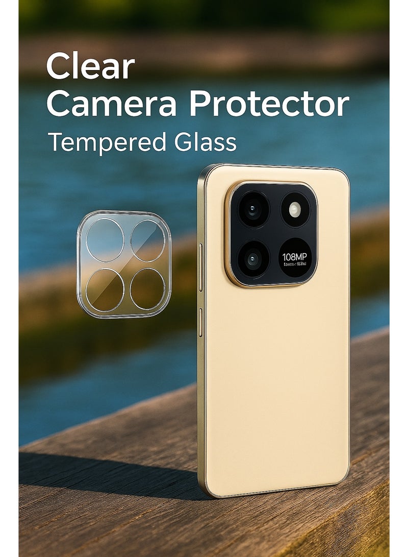 Transparent Camera Protector for Honor X7D – Elegant Design with Guaranteed Lens Protection, Scratch-Free Clarity, and High Transparency - Image 1