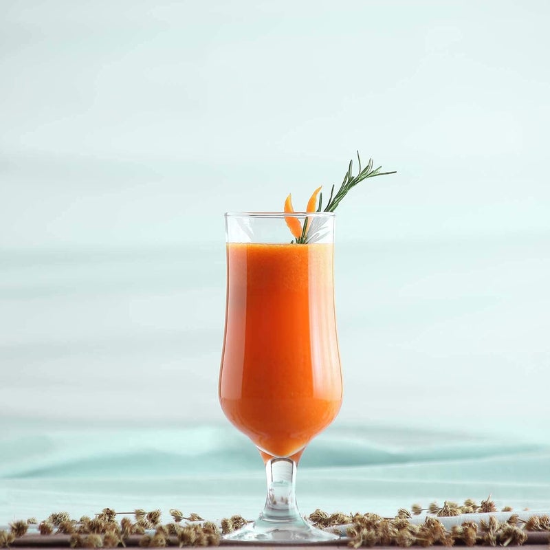 BLISS START 350ml Hurricane Glass Water Juice Cocktails Alcohoic Drinks Pina Coladas Daiquiris Smoothies Brandy Liquor Mixed Drinks Wine Mojito GlassSet of 6 - Image 2